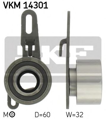 VKM 14301 SKF Ролик модуля натягувача ременя1